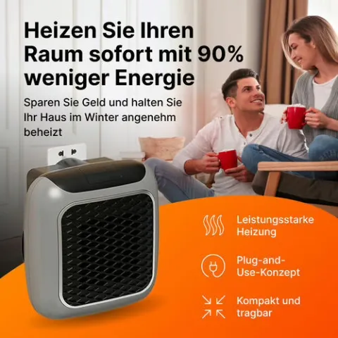 WellHeater Keramik-Steckdosenheizer im Praxistest